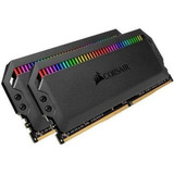 Memoria Ram Dominator Platinum Rgb Gamer Color Black 16gb 2 Corsair Cmt16gx4m2c3600c18