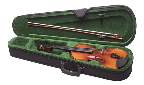 Violin De Estudio 4/4 Estuche Arco Y Resina Cd Envio Gratis