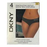 4 Pack Bikinis Sin Costura Dkny Original 