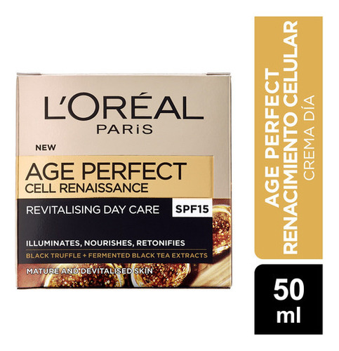 Crema Facial Dia L'oreal Age Perfect Cell Renaissance 50ml 