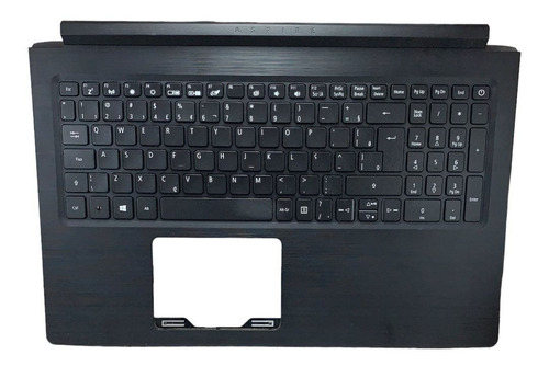 Palmrest Base Superior Para Notebook Acer Aspire A315-53 Cor Preto