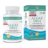 Nordic Naturals Algas Dha - 90 Geles Blandos - 500 Mg Omega-