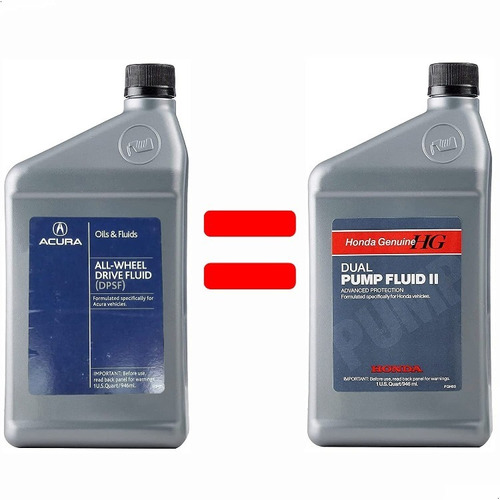 Aceite De Diferencial Honda Original Dual Pump Ii Crv Pilot