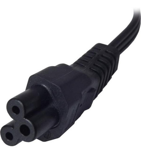 Cable Interlock Trébol 1.5mts Para Fuente Notebook Pc