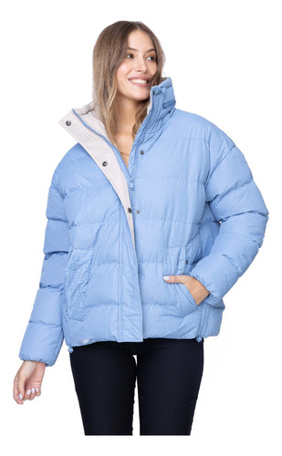 Campera Mujer Importada Premium Puffer Talles Especiales Xxl