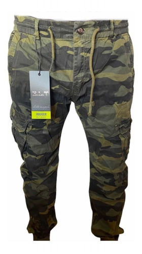 Pantalon Jogger Camuflaje Hombre Varon Camuflado Militar