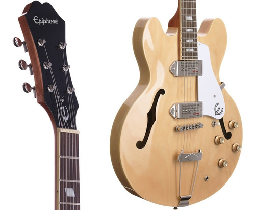 Guitarra Electrica EpiPhone Casino Semi Hollow Natural