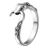 Anillos De Serpiente Para Hombre Y Mujer, Serpiente Mordedor