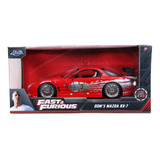 1/24 Dom Mazda Rx-7 Rapidos & Furiosos Jada