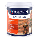 Colorin Ladrillos Incoloro Al Agua Satinado X4  Don Luis Mdp