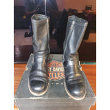 Bota Biker Harley Davidson Muy Poco Uso