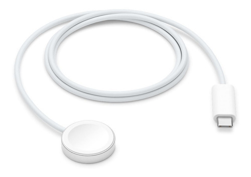 Cargador Rápido Magnético Apple Watch A Cable Usb-c (1 M) Color Blanco