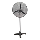 Ventilador De Pie Embassy Fp-26 Negro Con 3 Palas De  Metal, 26  De Diámetro 220 v