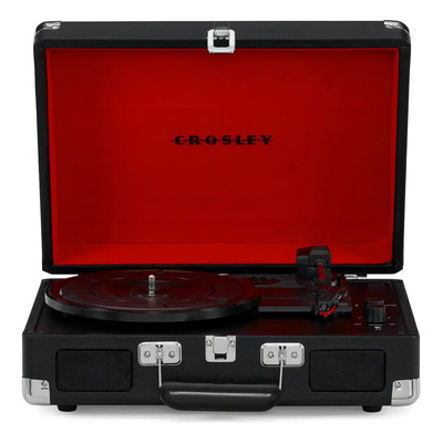 Tocadiscos Crosley Cruiser Premier Negro Bluetooth Parlantes Portátil | Meses sin interés
