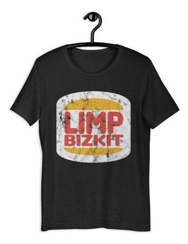 Polera Unisex Limp Bizkit Cantante Comida Algodon Estampado