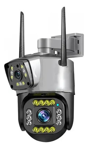 Camara De Seguridad Ptz Exterior Doble Lente Alta Resolucion