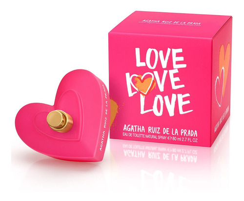 Perfume Importo Agatha Ruiz Love Love Love Edt 80ml