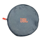 Estojo Redondo Para Fone Jbl Original Reflect Fit - Preto