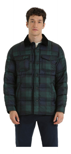 Chaqueta Hombre Casual Slim Fit Negro-verde Dockers