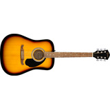 Guitarra Acústica Fender Fa-125 Dreadnought W/bag, Walnut Sb