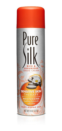 Espuma De Rasurar Femenina Pure Silk Piel Sensible