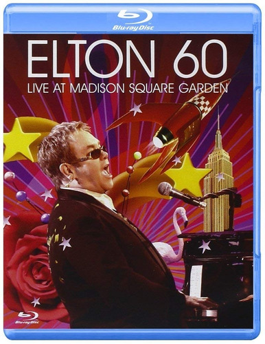 Elton John - Elton 60 Live At Madison Square - Blu Ray Lacra