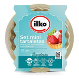 Set 4 Mini Tartaletas Antiadherente Gold Ilko