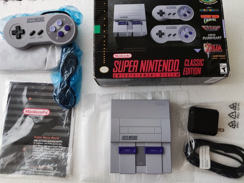 Consola Super Nintendo Classic Edition Snes Mini Programado