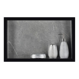 Nicho Em Porcelanato P/ Banheiro P/ Shampoo Box 50x30x10 Cm