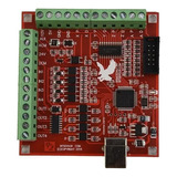 Tarjeta Controladora Cnc Mach 3 Roja Con Cable Cnc