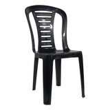 Silla Quality Plastic 40227 Reina Negra Color Negro