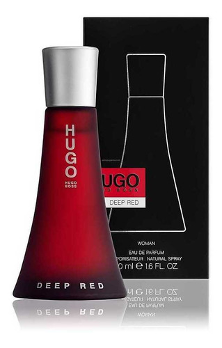 Fragancia Hugo Deep Red By Hugo Boss Para Mujer Edp 50 Ml