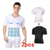 Camisa De Compresión Para Postura Masculina, 2 Piezas