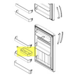 Anaquel Para Refrigerador Mabe 1/2 225d6728p00 26.5 X 14 X 5