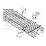 Estructura Para Paneles Solares De Aluminio Para Tejas