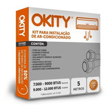 Kit Instalação Ar Split LG Voice Dual Inverter 12000 - 5 Mts