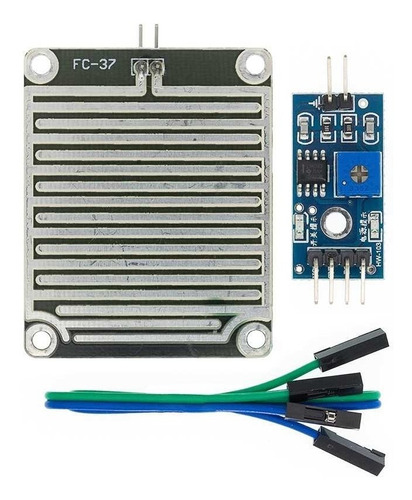 Modulo Sensor De Chuva Arduino  + Módulo De Leitura Lm393