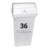 36 Frasco Roll-on Para Cera Quente Clinica Esteticista