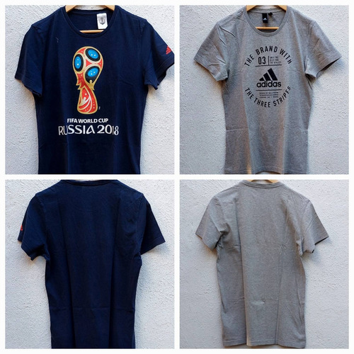 Polera adidas, Pack De 2 Unidades Talla S