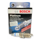 4 Bujías Bosch Platino Vw Vento Vw Polo 1.6 2014 A 2022