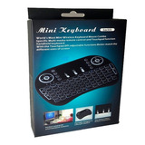 Mini Teclado Inalámbrico Smart Tv ,touch Pad Con Iluminación