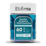 Gomitas Eterna De Biotina + Multivitamínico Sabor Berries Eterna Nutrition