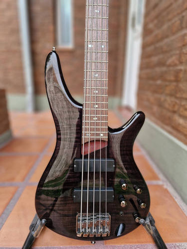 Bajo Ibanez Sr705 Gk Transparent Black Como Nuevo!  