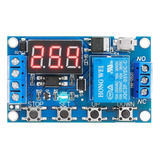 Modulo Temporizador Con Salida De Rele 6-12v