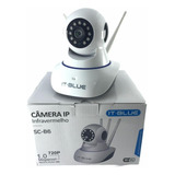 Câmera Ip 3 Antenas Segurança Vigilância Residencial It Blue
