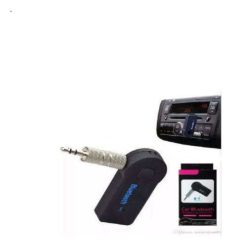 Adaptador Audio Receptor Bluetooth Car Recargable Aux B01