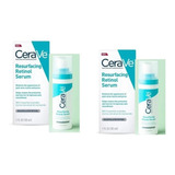 Cerave Resurfacing Retinol Serum Suero Para Acné 2 Pack