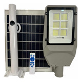Lámpara Led Solar 200w + Soporte Control Remoto