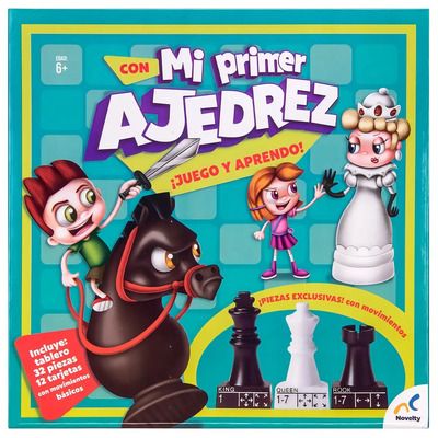 Mi Primer Ajedrez Juego Y Aprendo Novelty | Envío gratis