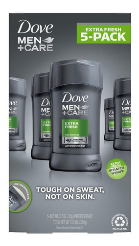 Dove Men + Care Deodorant, Extra Fresh (2.7 Oz., 5 Pk.)